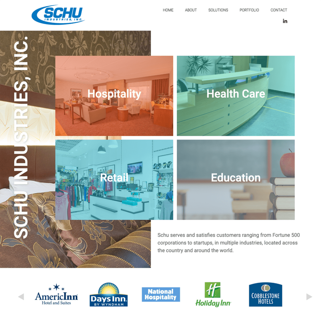 Schu Industries Website